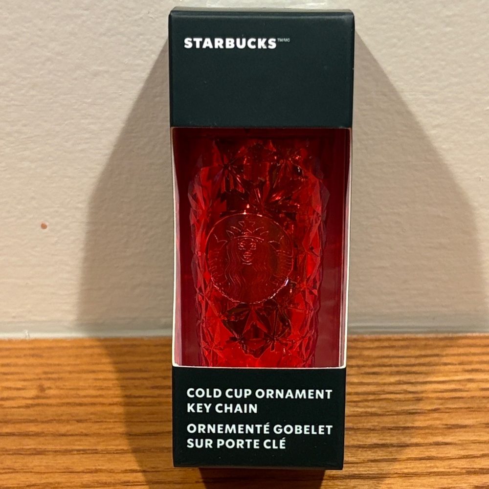 Starbucks Red Cup Keychain Ornament